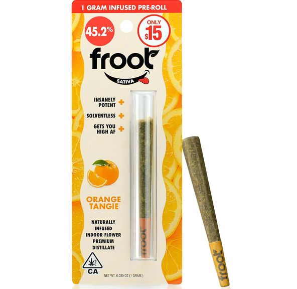 Froot | Infused Preroll | 1g | Orange Tangie