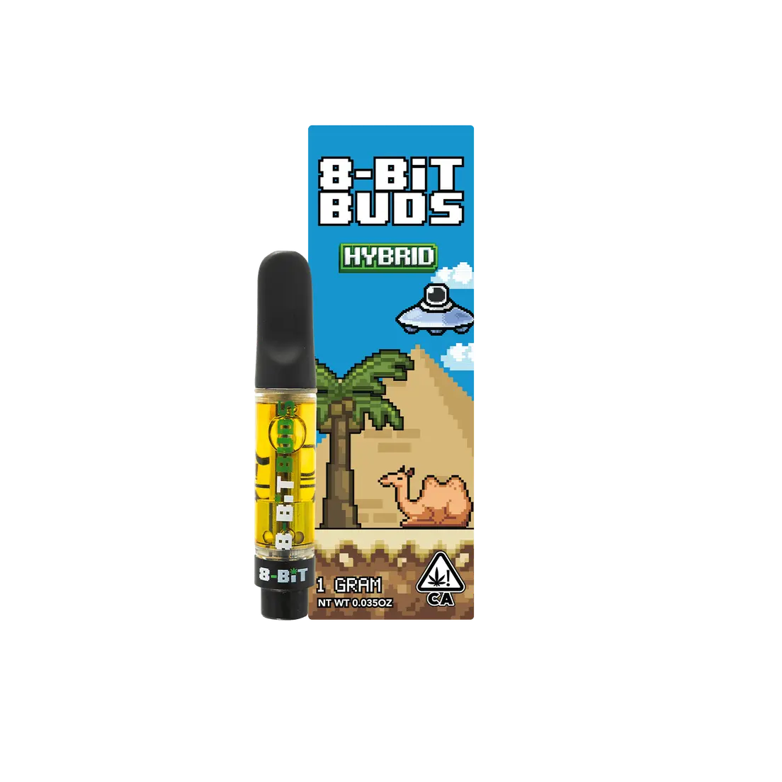 8 Bit Buds - Live Rosin Cart - 1g - Cherry Pie