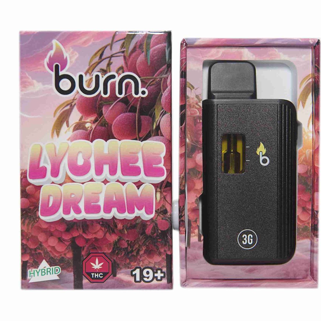 3 Gram Burn Disposable – Lychee Dream (3 Gram)