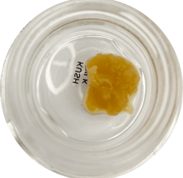 Big Red's Kush Milk 1g Cured Resin Badder 78%