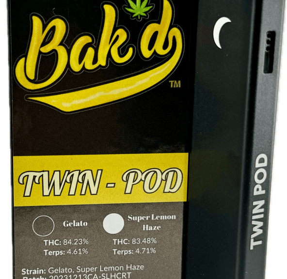 Bak'd 2G Disposable Hybrid/Hybrid (Banana Runtz/Orange Cookies)