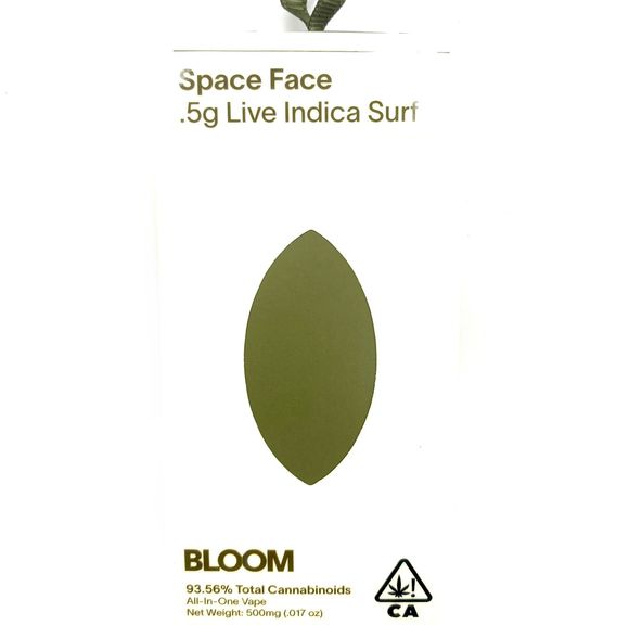 BLOOM - Live Resin - Space Face - Disposable - 0.5g
