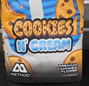 METHOD COOKIES N CREAM FLOWER 3.5