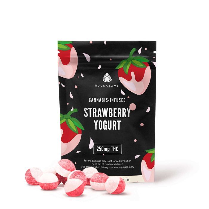 Buudabombs Strawberry Yogurt 250 MG