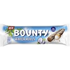 BOUNTY COCONUT WAFER ROLLS (EGYPT)