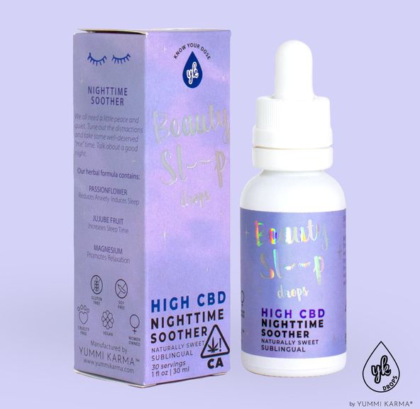 1. Yummi Karma 600mg CBD Tincture - Beauty Sleep *SALE*