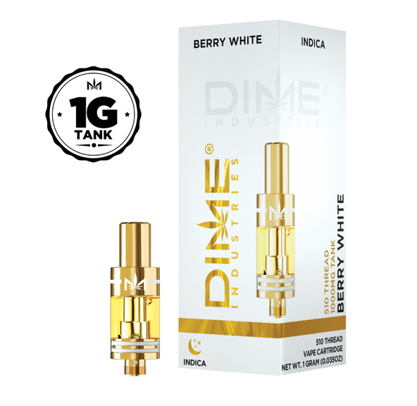 DIME BERRY WHITE CART 1G