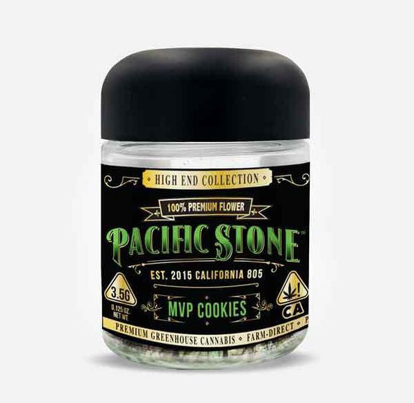 Pacific Stone High End Flower 3.5g Jar Hybrid MVP Cookies