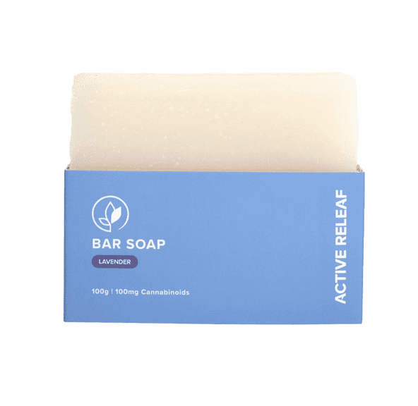 Lavender CBD Soap by Active Releaf 100mg