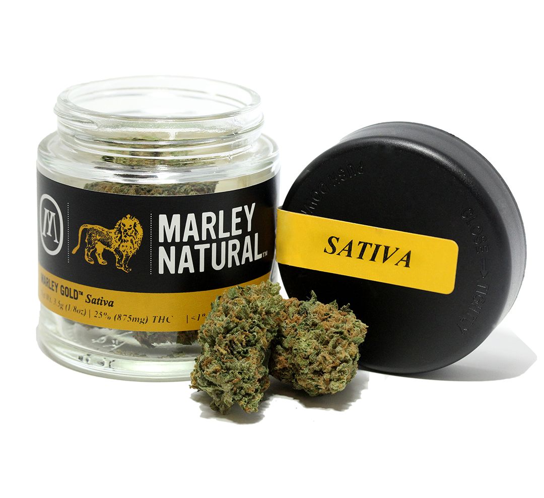 Marley Natural Gold Sativa Blue Dream 3.5g Jar