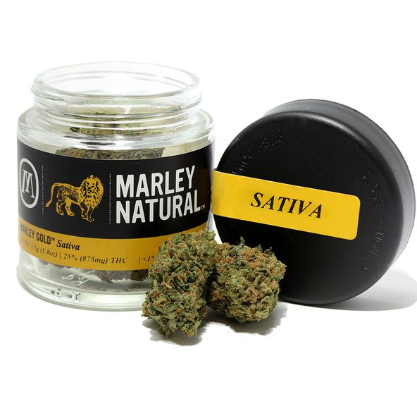 Marley Natural Gold Sativa Blue Dream 3.5g Jar
