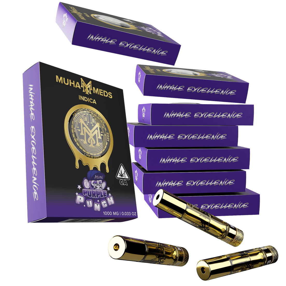 Muha Meds- Purple Punch Cartridge 1g (I)