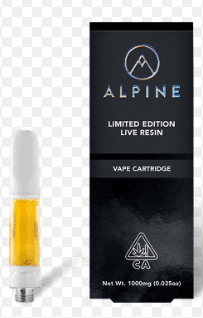 Alpine Vapor - Garlic Juice - Live Resin Cartridge - 1g - Hybrid