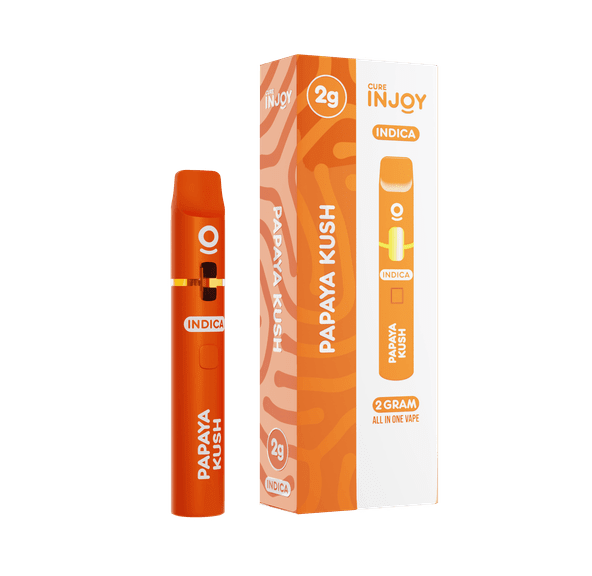 Cure Injoy - 1g Disposable Cartridge - Papaya Kush