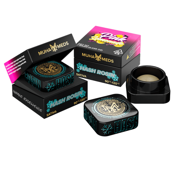 Muha | Hash Rosin | 1g | Solventless | Pink Lemonade