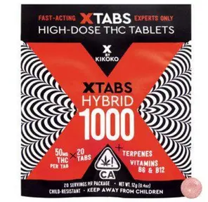 Kikoko - 50mg Hybrid X Tabs - 20ct