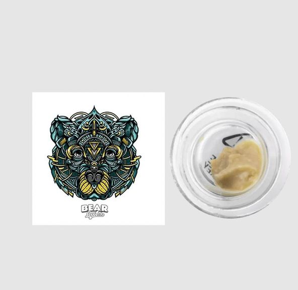 Bear Labs Live Resin Budder White Apricot Gelato1g