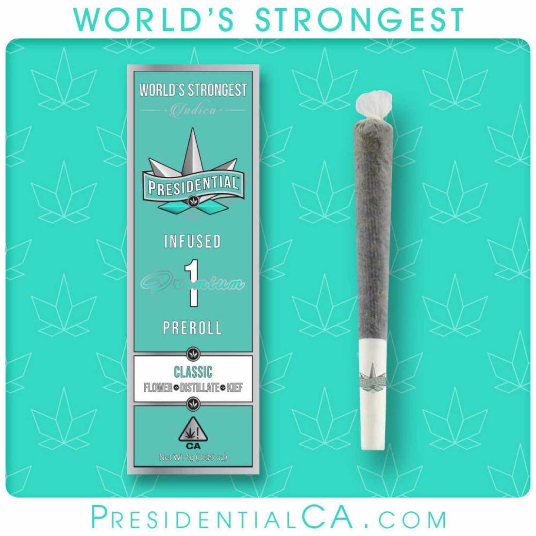 [Presidential] Infused Preroll - 1g - Classic (I)