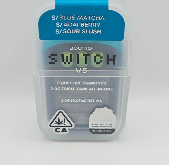 Boutiq - Disposable - Blue Matcha x Acai Berry x Sour Slush - 2G