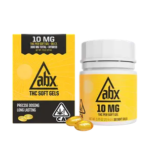 ABX 10mg THC Soft Gels 30ct