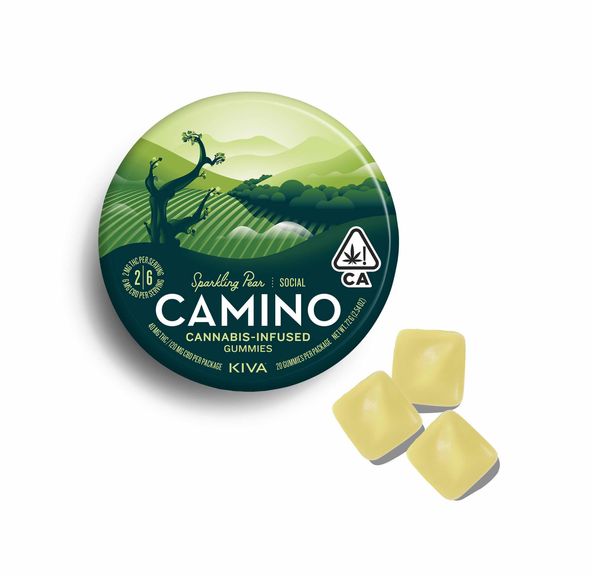 [Camino] CBD Gummies - 3:1 - Sparkling Pear