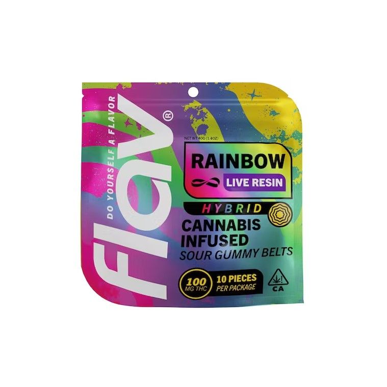 Live Resin Rainbow Belt - 100mg