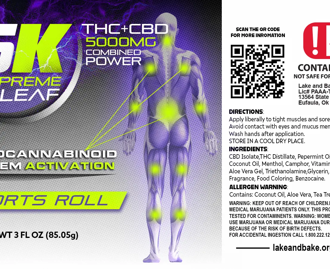 5K SUPREME RELIEF ROLL ON TOPICAL