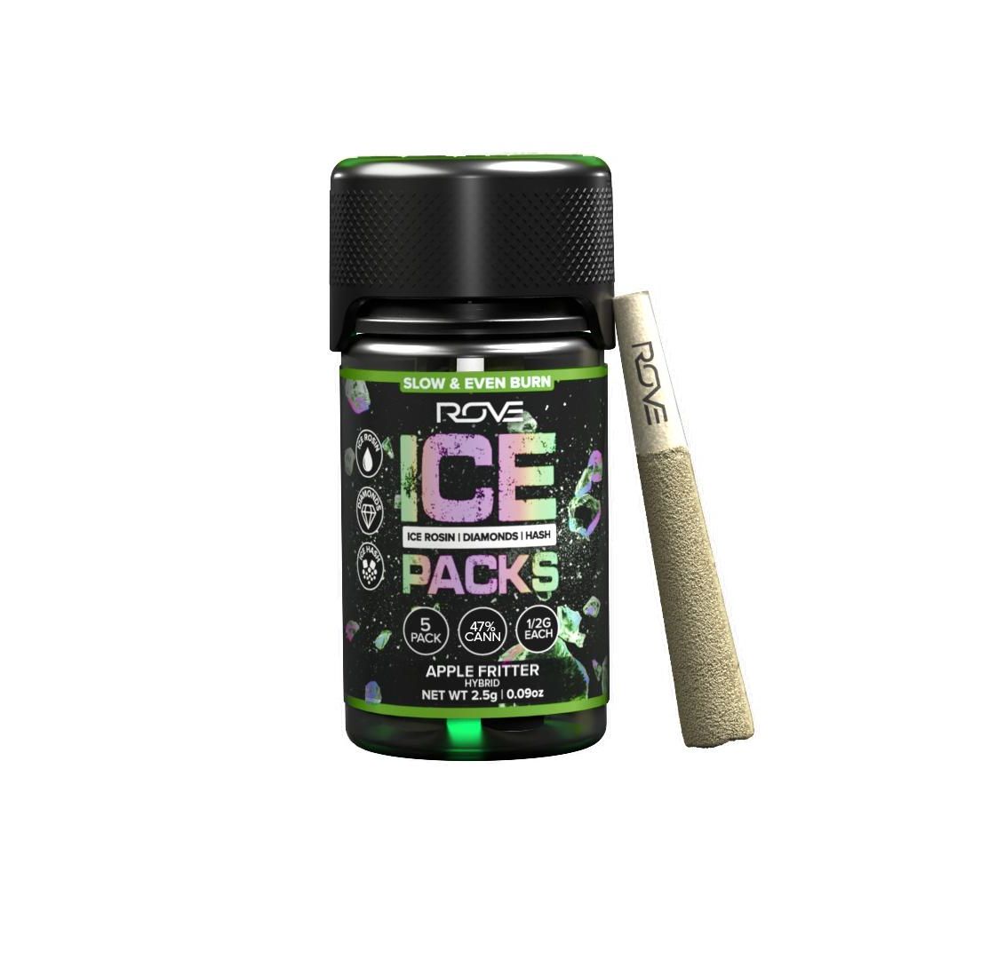 Rove - Apple Fritter Ice Pack Infused Prerolls 5pk 2.5g