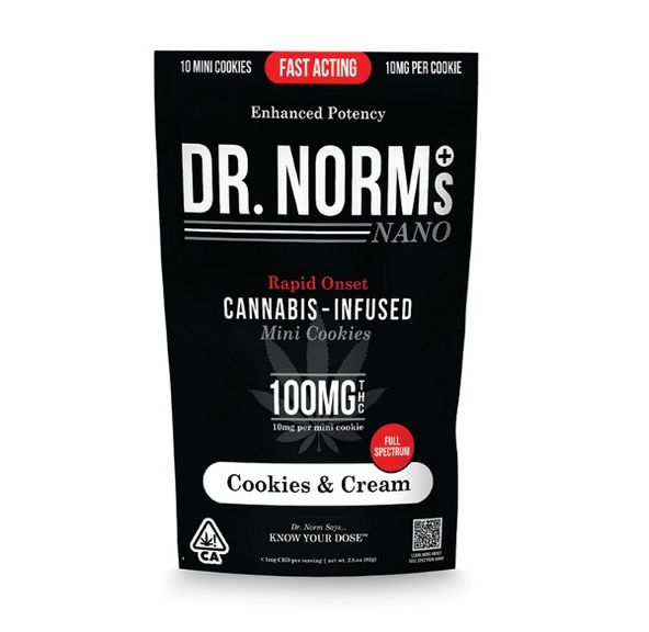 Dr. Norm's NANO Cookies N Cream 100mg 10ct