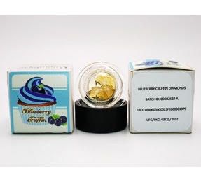CANNATIQUE - 1G DIAMONDS - BLUEBERRY CRUFFIN