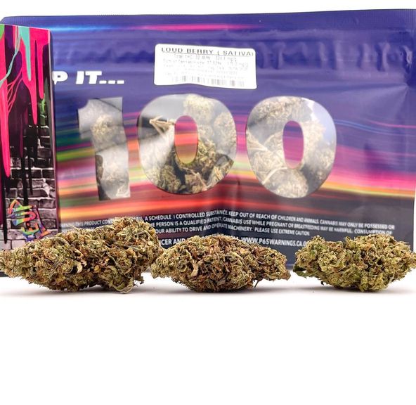 *Deal! $89 1 oz. Loud Berry (32.46%/Sativa) - Keep it 100 +Rolling Papers