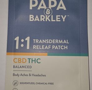 P&B: Patch: 1:1 CBD/THC: Releaf