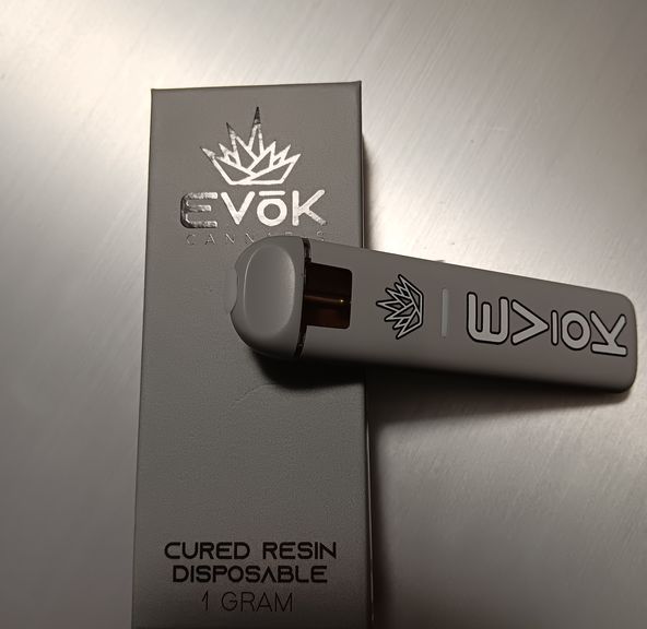 Golden Jelly Cured Resin Disposable Cart - Evok 1g