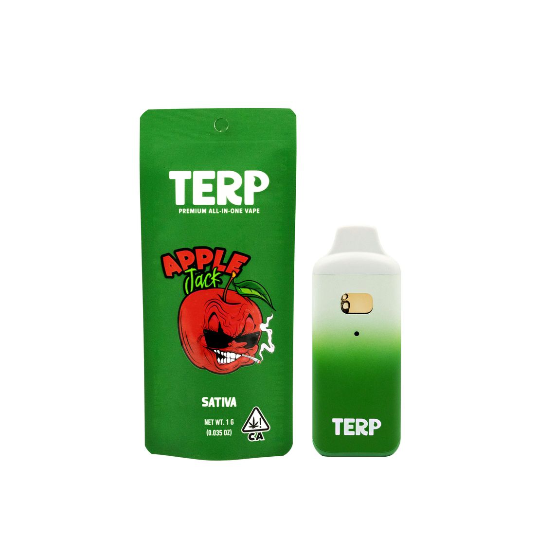 Terp | AIO Vape | 1g | Distillate | Apple Jack