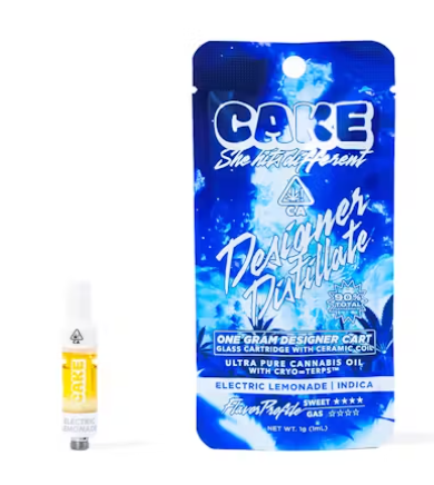 CAKE - DD Cart - 1 gram 510 Thread - Electric Lemonade