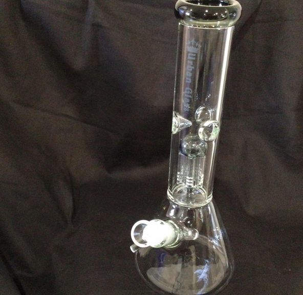 13" URBAN GLASS TREE PERC WATER BUBBLER