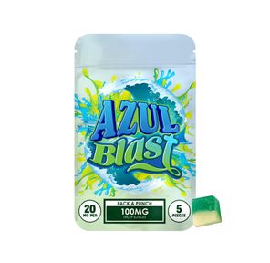 Hidden Hills Pack - A- Punch Edibles 5 PCS 100MG THCP - Azul Blast