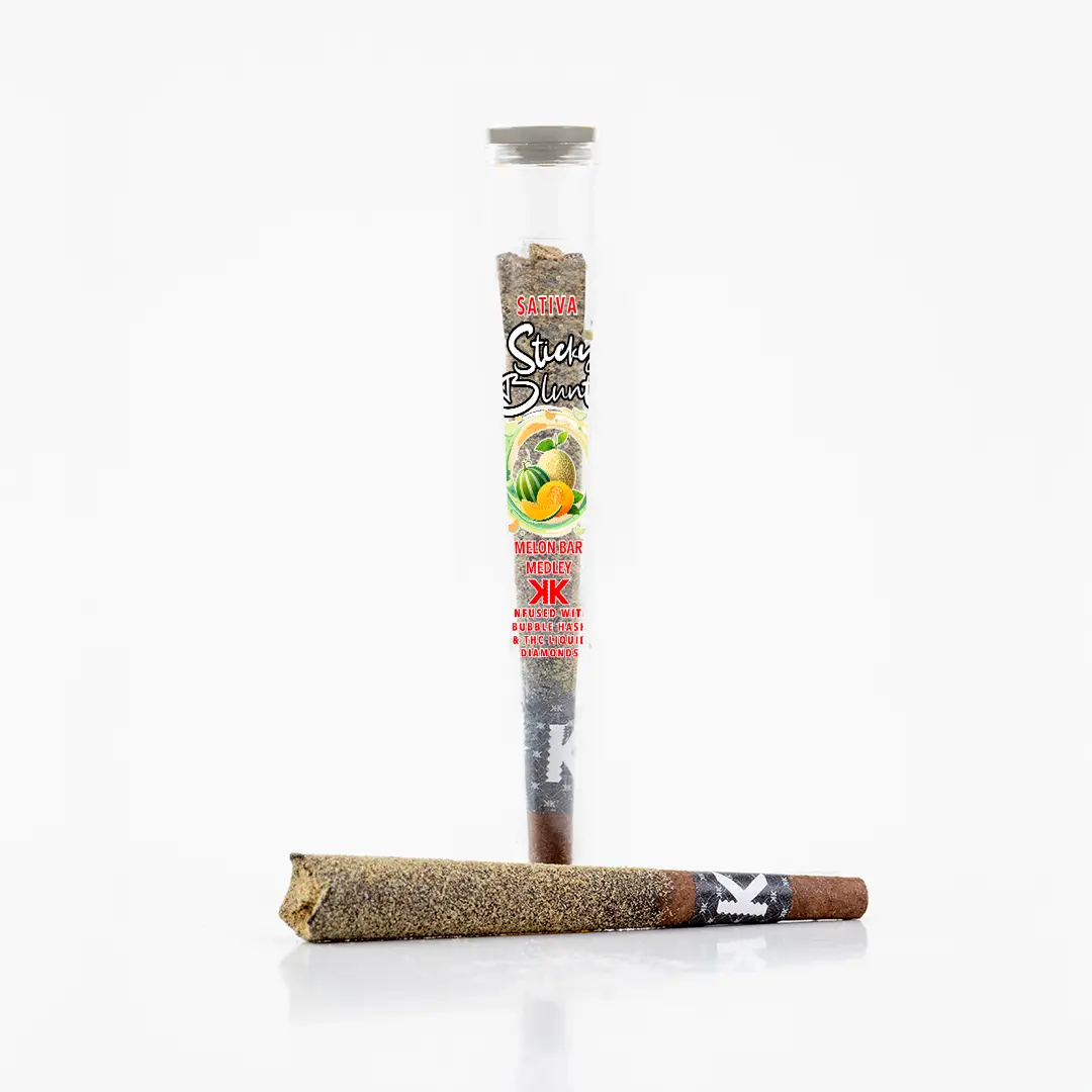 1 x 1g Shatter Infused Sativa Blunt Melon Bar Medley by KushKraft