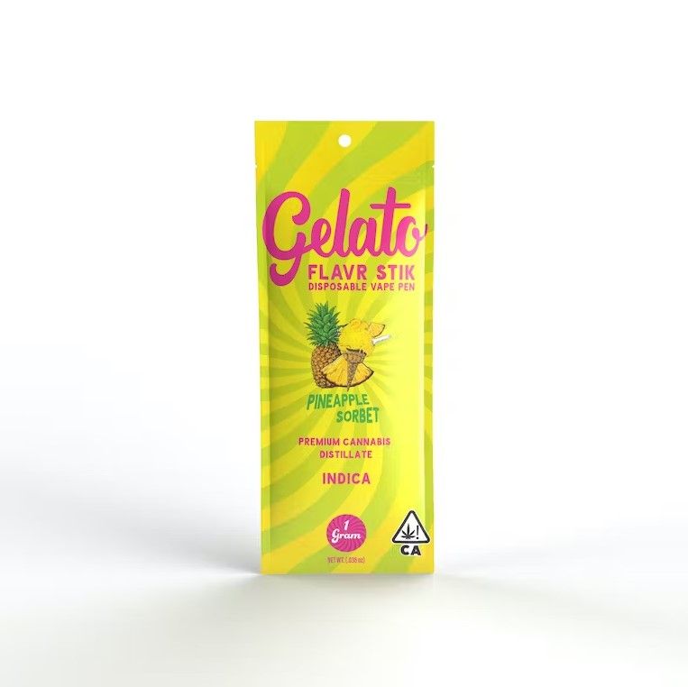 Gelato AIO Vape Pineapple Sorbet 1g