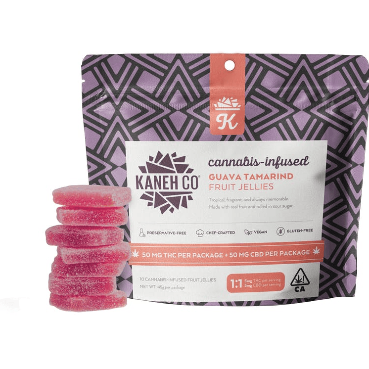 1:1 CBD:THC Guava Tamarind Jellies (Vegan+G/F)