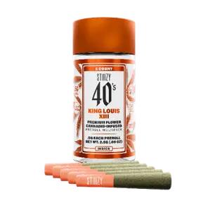 King Louis XIII - .5g 40's Infused Preroll 5 Pack 2.50 g