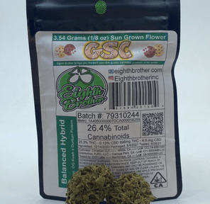 GSC (THC 25.3%) by Eighth Bros.
