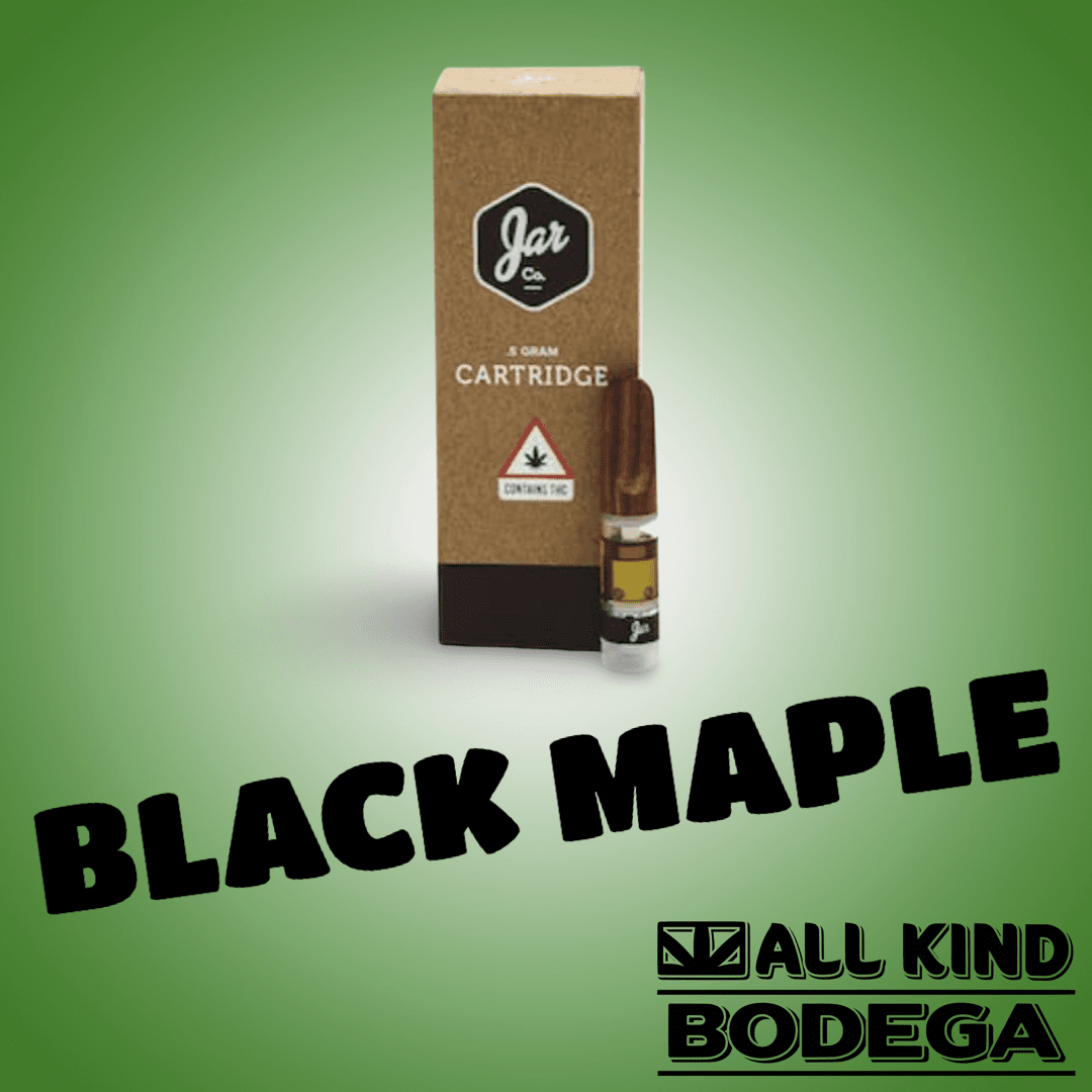Black Maple Live Resin .5g Vape Cart (@jarcannabis2.0)