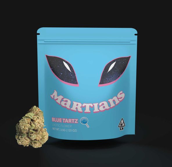 Traditional - Martians - Blue Tartz 3.5g