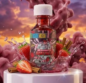 Casa Flor - Strawberry Horchata Syrup 1000 MG