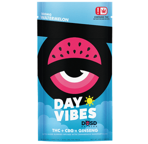 DŌSD Edibles - 100mg Day Vibes with CBG - Watermelon Gummies