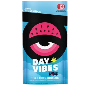 DŌSD Edibles - 100mg Day Vibes with CBG - Watermelon Gummies