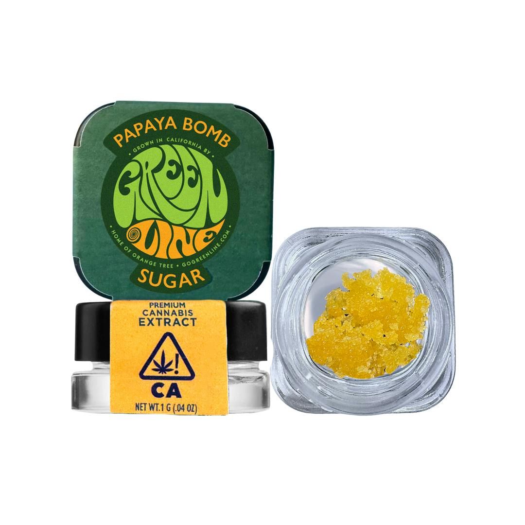 GREENLINE - Sugar 1g - Papaya Bomb