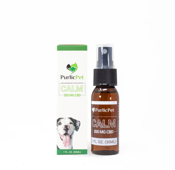 300mg CBD Pet Remedy Spray by Purlic