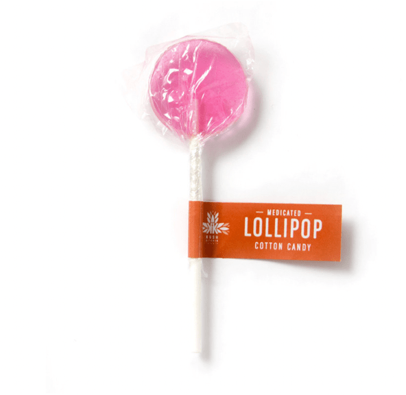 Cotton Candy 100mg Medicated Lollipop by Kush Kitchen